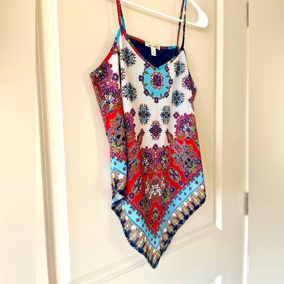 Bohemian Multicolor Camisole Top - Picture 2 of 4